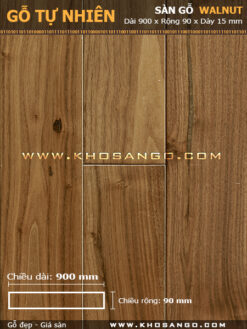 Sàn gỗ Walnut 900mm