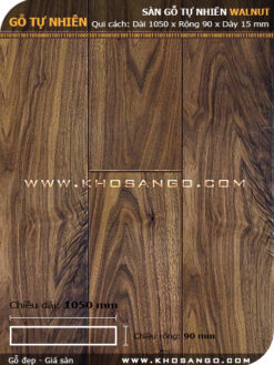 Sàn gỗ Walnut 1200mm