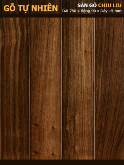 Sàn gỗ Chiu liu 750mm